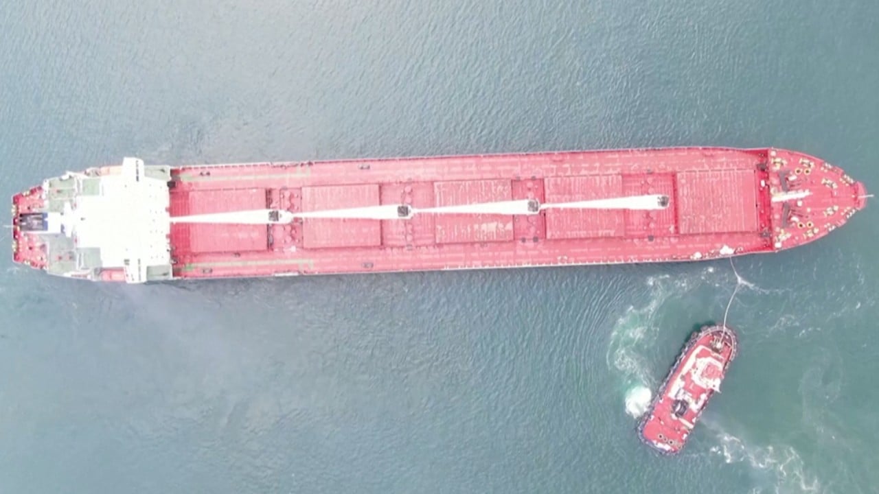 ‘Relief for world’ as first Ukraine grain ship since start of war departs Odesa